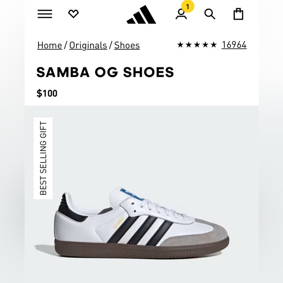 Adidas Sambas - Picture 1 of 1